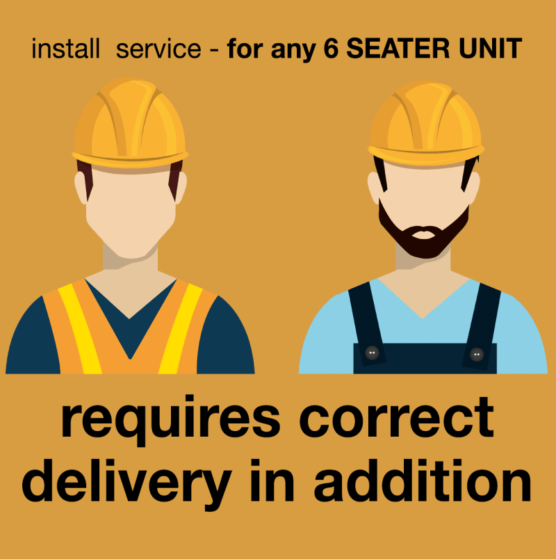 6 Seater Social Pod Install 6 Seater Social Pod Install