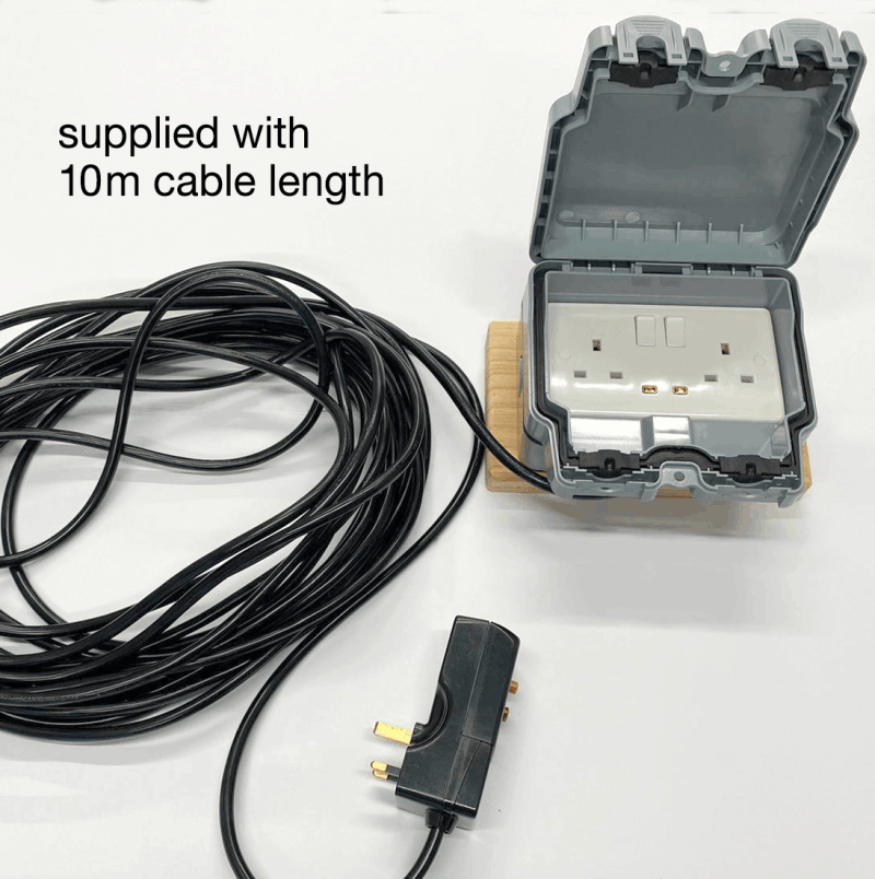 External Socket - 10m Cable Length External Socket - 10m Cable Length