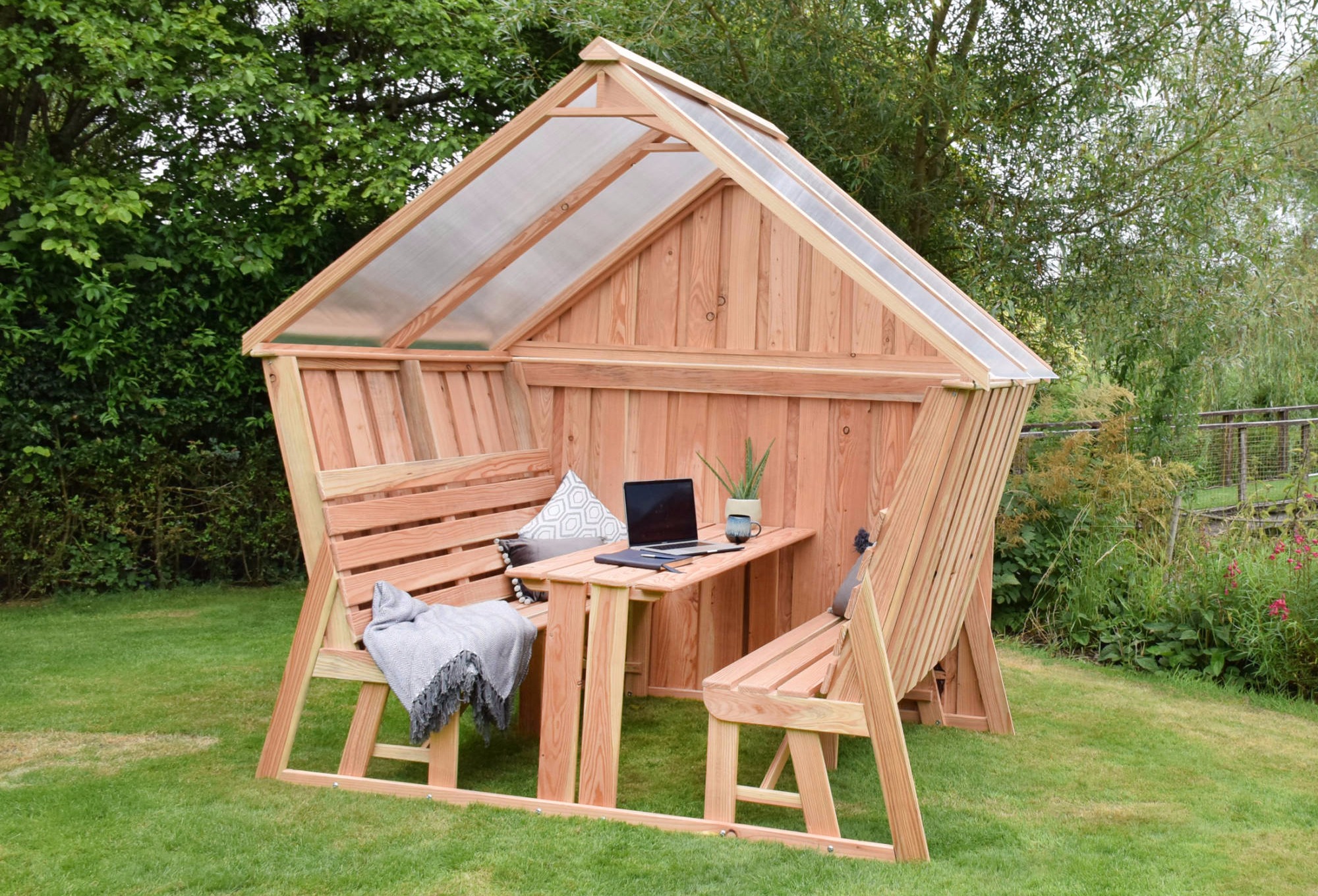 Pitched Roof Social Pod