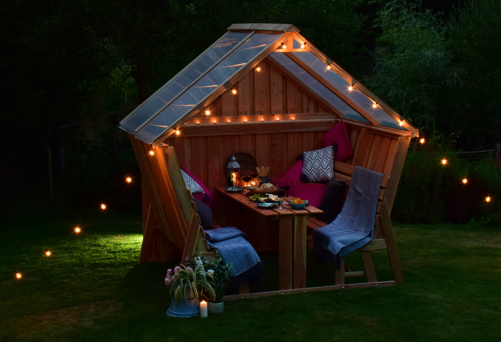 Pitched Roof Social Pod