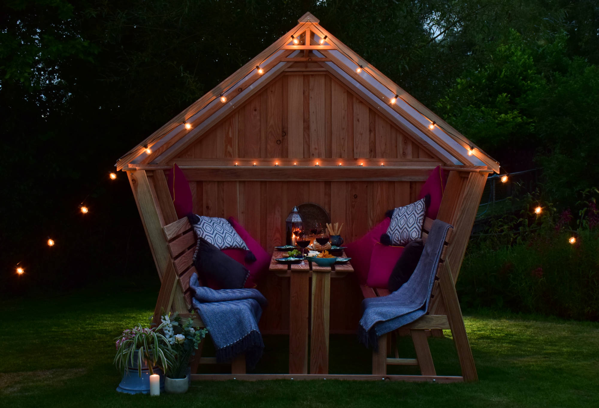 Pitched Roof Social Pod