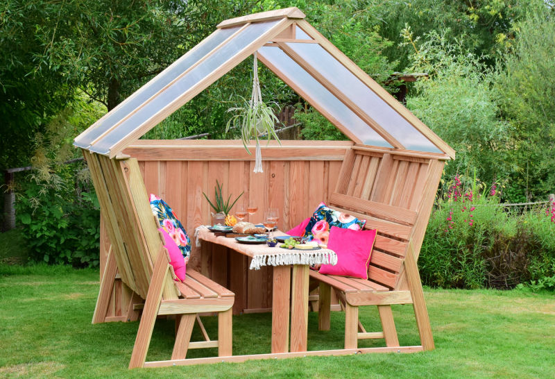 Pitched Roof Social Pod