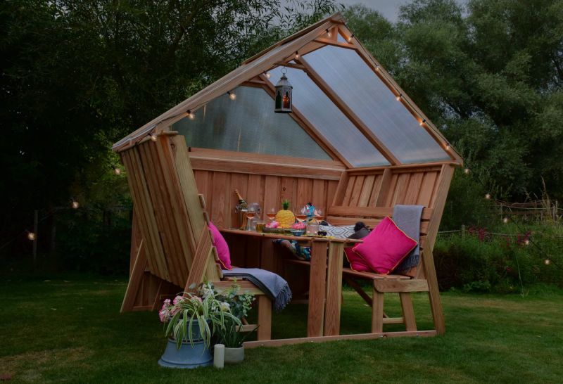 Pitched Roof Social Pod