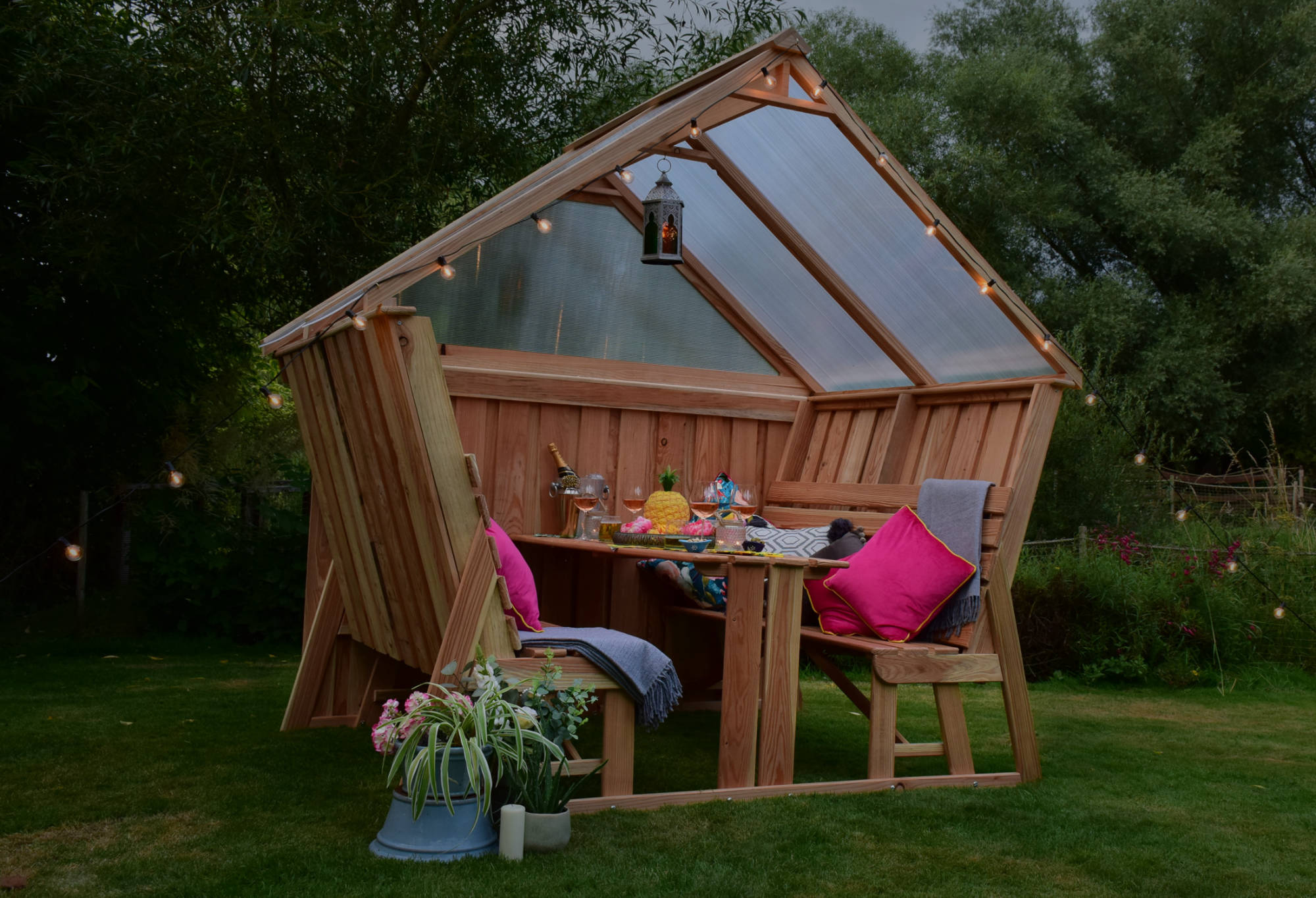 Pitched Roof Social Pod